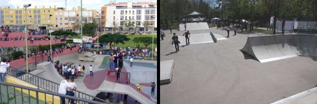 Skate-Parks aus Beton-Skateelemente A+ URBAN DESIGN
